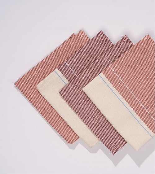 Serviettes Charlotte Cerise